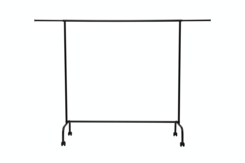 verrijdbaar garderoberek MAULlimbo met 2 uittrekbare armen, zwart
