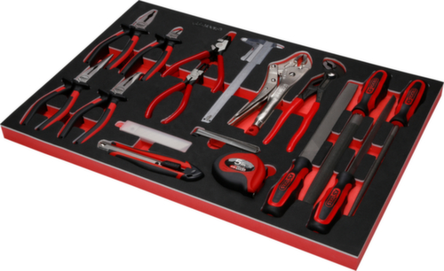 Performanceplus werkplaatswagen set P15 met 397 gereedschappen voor 7 laden