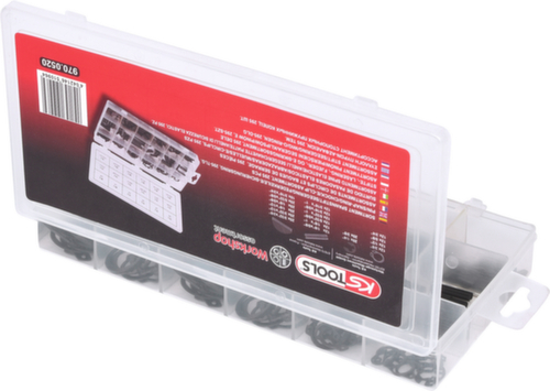 Assortiment deuvelstiften/afdichtingsringen/veerspieën/E-sluitring