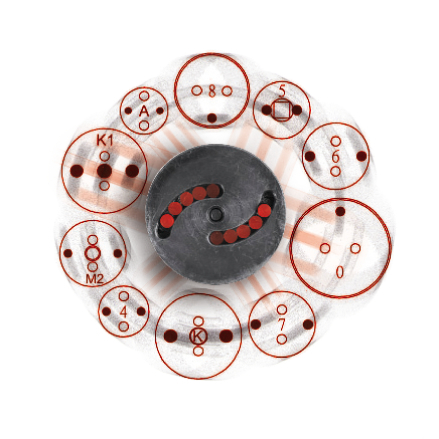 Universele remzuiger reset gereedschap set