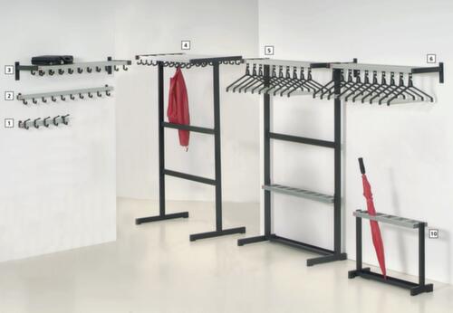 van Esch Wandkapstok met hoed- en jashaken