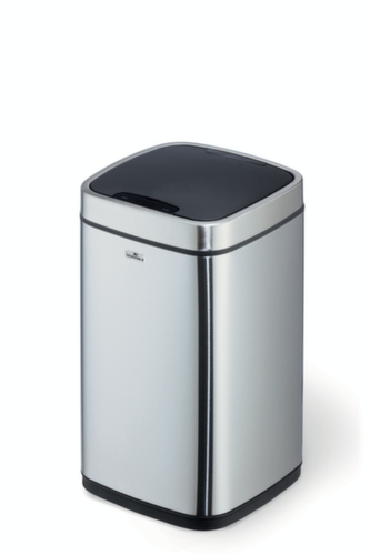 Durable Sensorafvalbak NO TOUCH van RVS, 12 l, zilver metallic