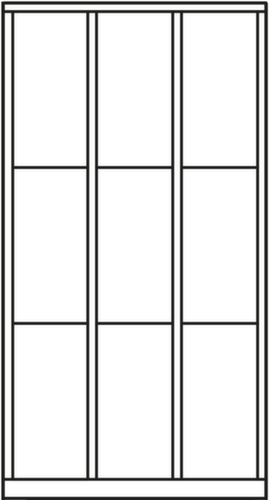 PAVOY Lockersysteem Basis, 12 vakken