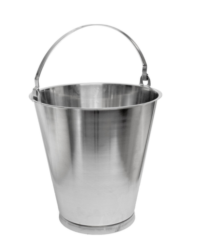 Emmer van RVS, inhoud 10 l