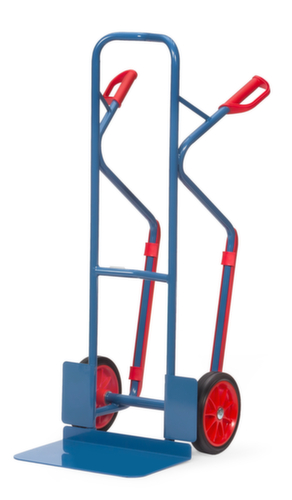 fetra stapelsteekwagen, draagvermogen 300 kg, massief rubber banden