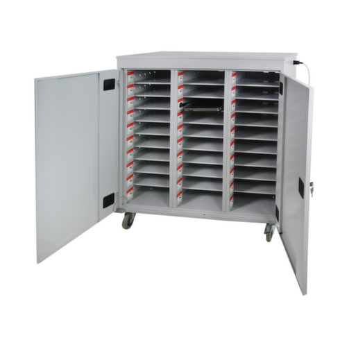 laptopwagen, RAL7035 lichtgrijs/RAL7035 lichtgrijs