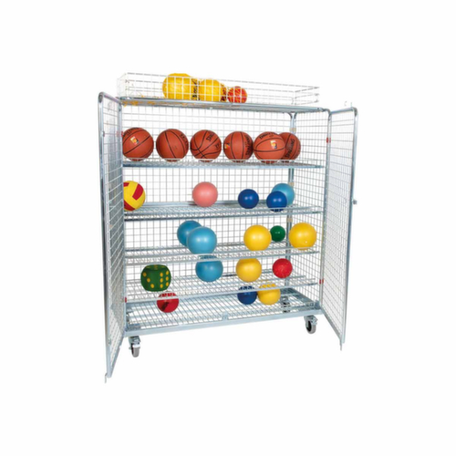 Ballenwagen met legborden, draagvermogen 500 kg