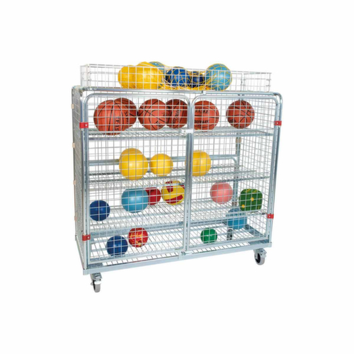 Ballenwagen met legborden, draagvermogen 500 kg