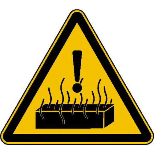 waarschuwingsbord SafetyMarking® voor hete stoffen