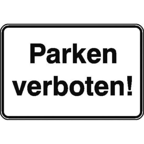 parkeerplaatsbord SafetyMarking® ‘Parkeren verboden!’