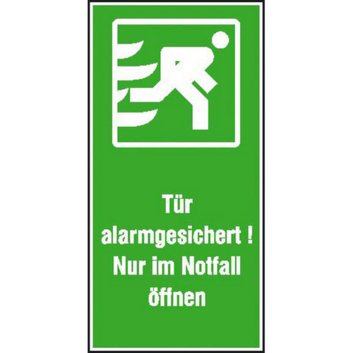 combi-bord vluchtroute