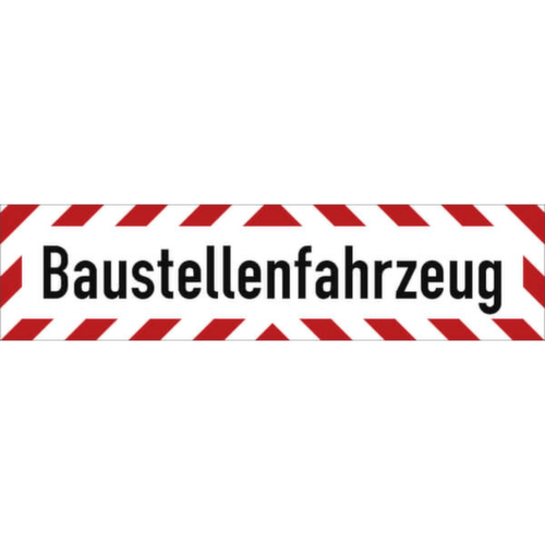 aanwijzingsbord voor motorvoertuigen SafetyMarking®, "Bouwverkeer"