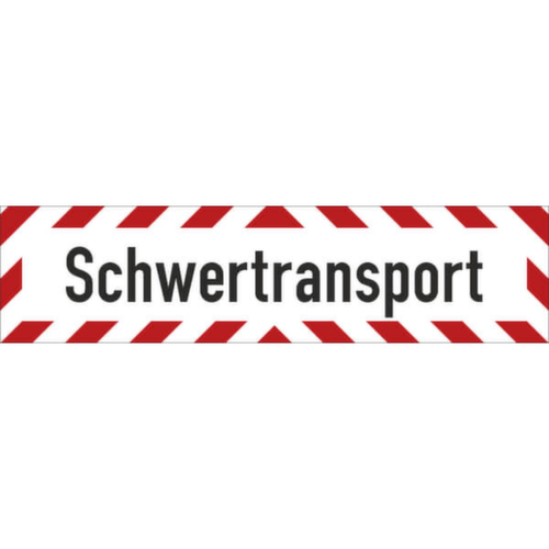 aanwijzingsbord voor motorvoertuigen SafetyMarking®, "Zwaar transport"