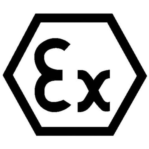 Waarschuwingsetiketten SafetyMarking®, "Ex (explosieveilig / zeshoekig)"