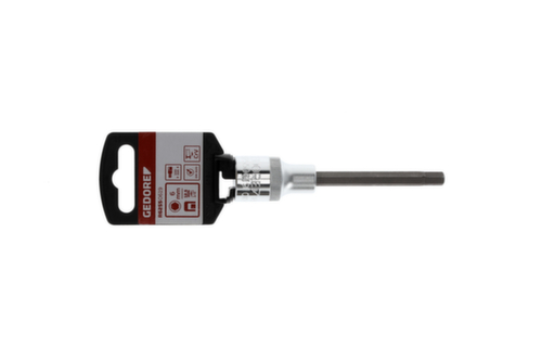 GEDORE RED R62550619 Schroevendraaierbit 1/2" 6 mm lengte 100 mm