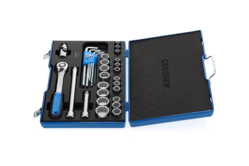 D 19 WAU-20 Dopsleutelset 1/2" 31-delig UD 5/16-1.1/4"