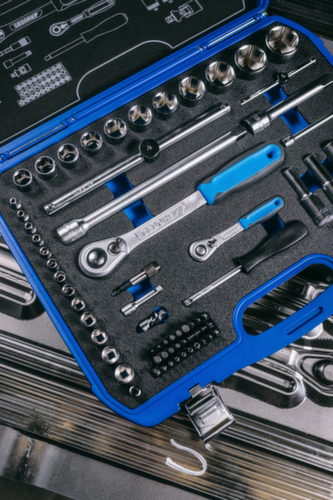 GEDORE 19 BMC 20 dopsleutelset 1/4"+1/2"