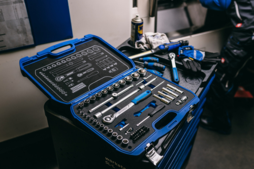 GEDORE 19 BMC 20 dopsleutelset 1/4"+1/2"