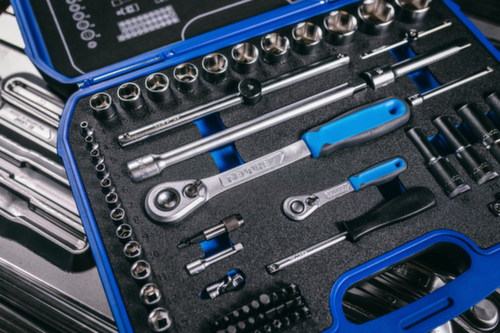 GEDORE 19 BMC 20 dopsleutelset 1/4"+1/2"