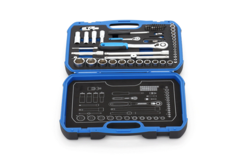 GEDORE 19 BMC 20 dopsleutelset 1/4"+1/2"