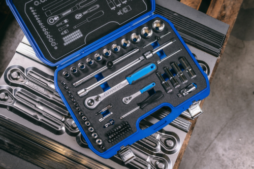 GEDORE 19 BMC 20 dopsleutelset 1/4"+1/2"