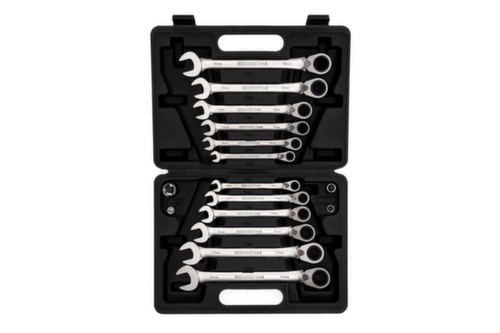 GEDORE R07203016 Combinatie ratel steeksleutelset SW8-19 mm 16 stuks