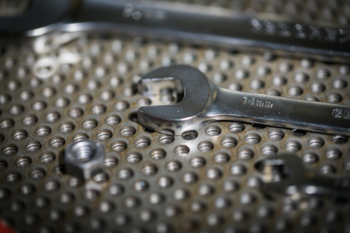 GEDORE R09100100 Combinatiesleutel 10 mm lengte 130 mm