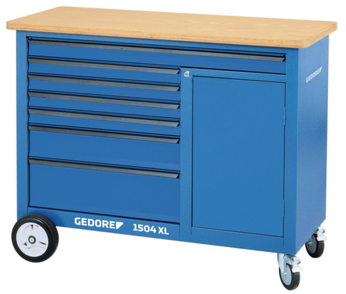 GEDORE 1504 XL-TS-308 Rollerwerkbank met assortiment