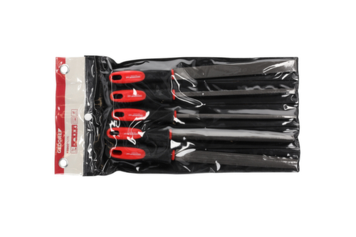 GEDORE R93000005 Vijlenset 3-kant + 4-kant + plat + rond + half 5-delig