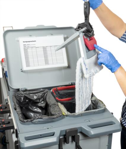 Gesloten reinigingswagen VariX, 4x6 l emmer