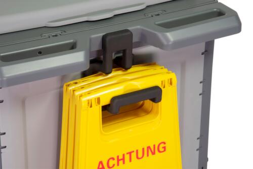 Gesloten reinigingswagen VariX, 4x6 l emmer