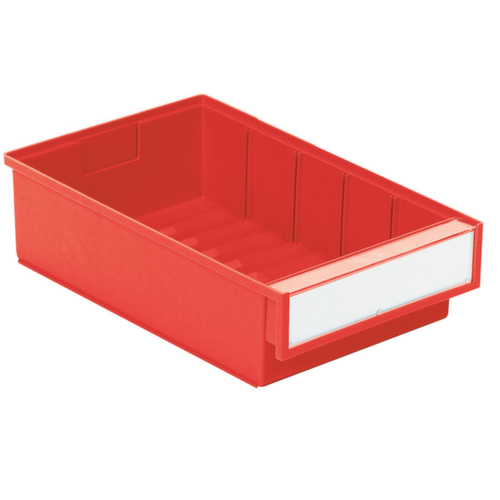 Treston Klein magazijn, 8 lade(n), RAL7035 lichtgrijs/rood