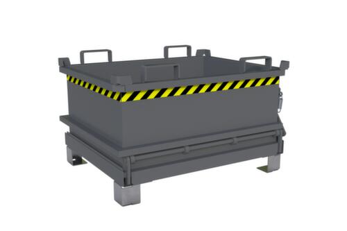 Bauer Mini-bodemklepcontainer MSB 250 in RAL7005 muisgrijs