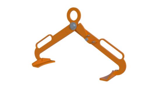 Bauer vatentang LGZ 60 voor vaten van 60 liter voor stalen spongat- en dekselvaten en kunststof dekselvaten, opname staand