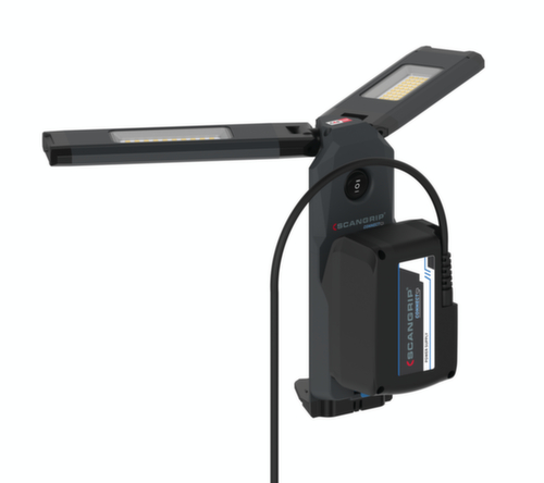 Scangrip Floodlight JUST CONNECT TOWER COMPACT met 2 lampkoppen en statief