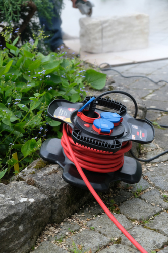 Brennenstuhl kabelhaspel van speciaal rubber