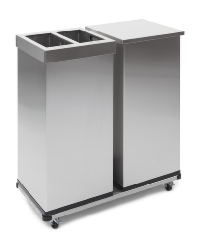 Afvalverzamelbak Carro Lift met binnenbak, 2 x 52,5 l