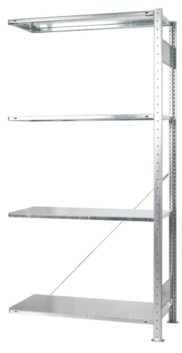 SCHULTE Klimaatneutrale legbordstelling Green, hoogte x breedte x diepte 2000 x 1000 x 500 mm, 4 legborden