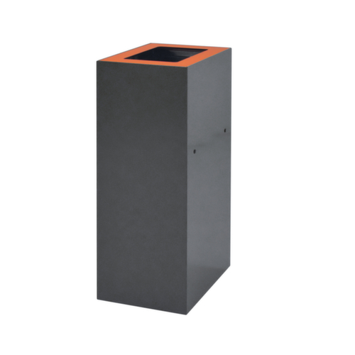 Deksel voor afvalverzamelaar, oranje