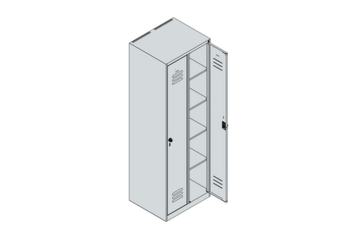 C+P Wasgoedverdeelkast Classic Plus, vakbreedte 300 mm