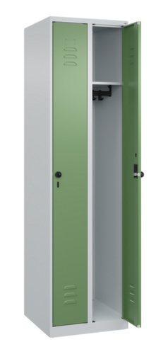 C+P locker Classic Plus met 2 vakken, vakbreedte 250 mm