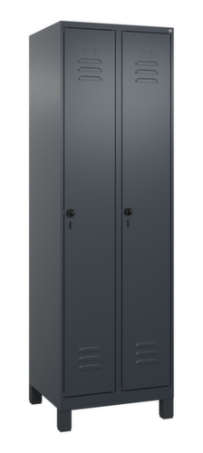 C+P locker Classic Plus met 2 vakken, vakbreedte 300 mm