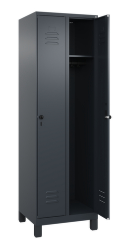 C+P locker Classic Plus met 2 vakken, vakbreedte 300 mm