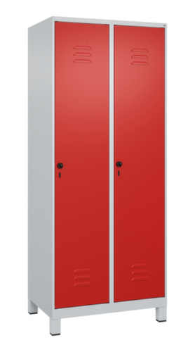 C+P locker Classic Plus met 2 vakken, vakbreedte 400 mm