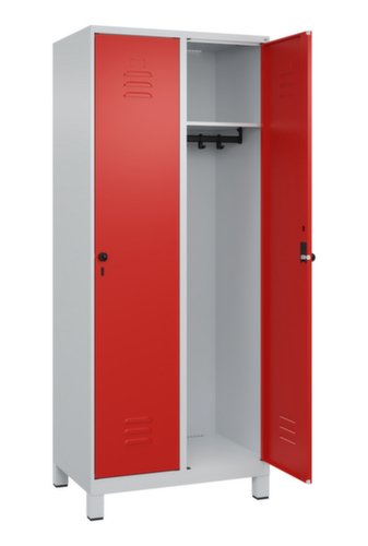 C+P locker Classic Plus met 2 vakken, vakbreedte 400 mm