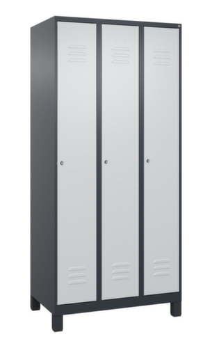 C+P locker Classic Plus met 3 vakken, vakbreedte 300 mm