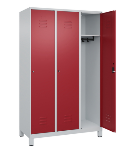 C+P locker Classic Plus met 3 vakken, vakbreedte 400 mm