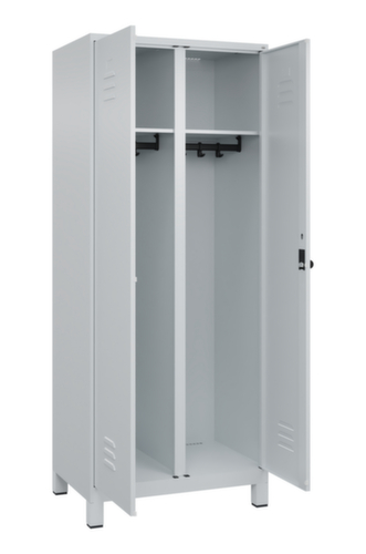 C+P Locker Classic Plus voor scheiding van kleding, vakbreedte 400 mm