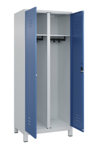 C+P Locker Classic Plus voor scheiding van kleding, vakbreedte 400 mm