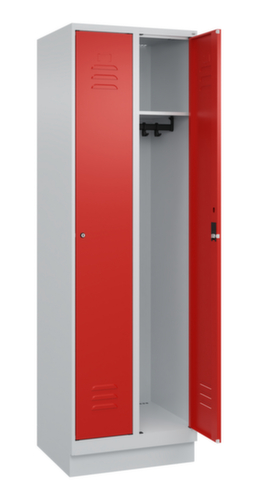 C+P locker Classic Plus met 2 vakken, vakbreedte 300 mm